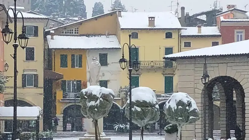 I laghi bresciani sotto la neve