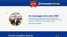 Una novità lanciata da Ryanair sul proprio sito