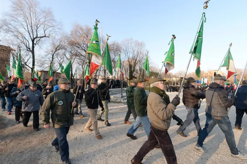 La cerimonia di intitolazione di Campo Marte