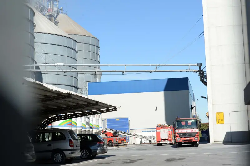 L'incendio alla Fassa Bortolo