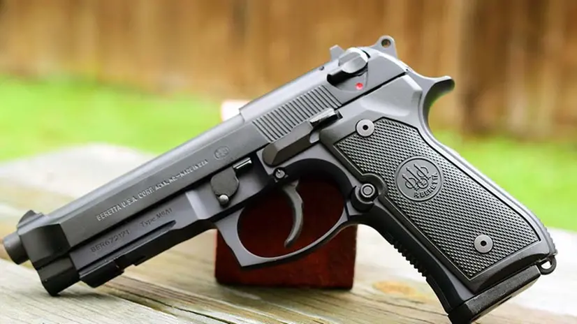 La Beretta M9, già in dotazione all'esercito americano