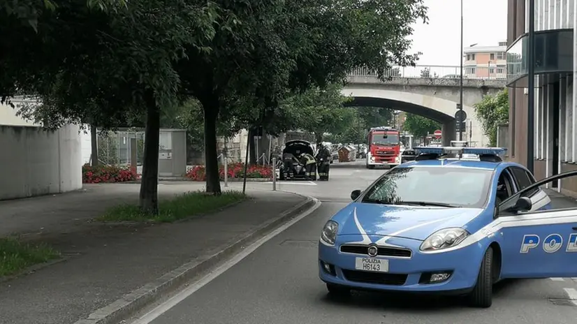 Verifiche in corso in via Lattanzio Gambara