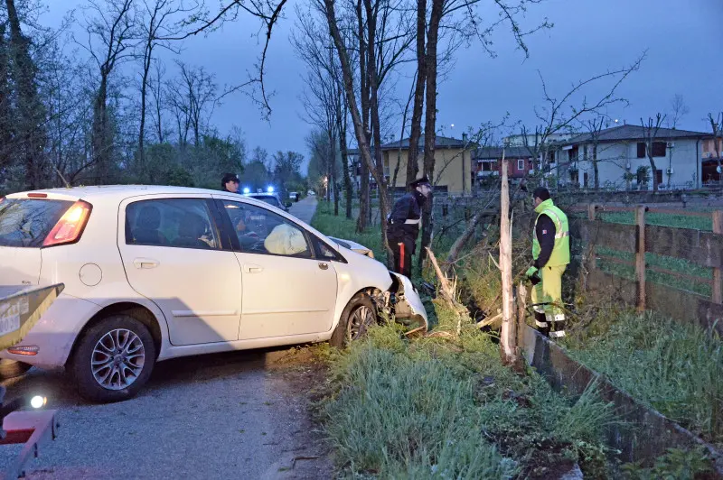 L'incidente avvenuto a Carpenedolo