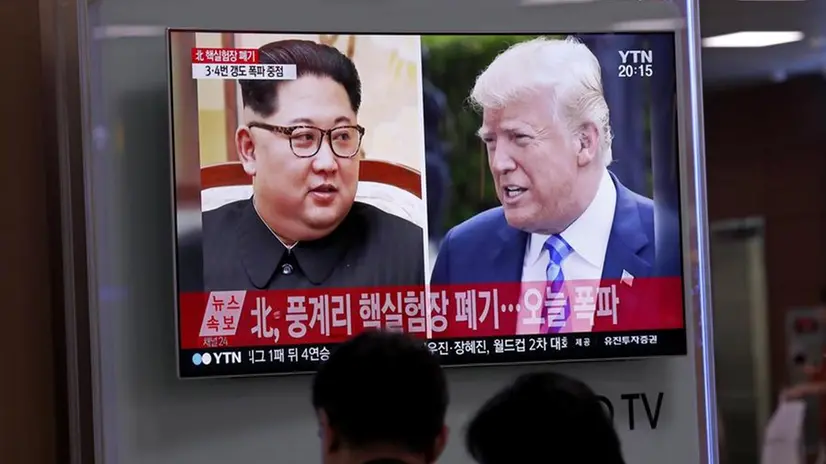 Kim Jong-Un e Donald Trump