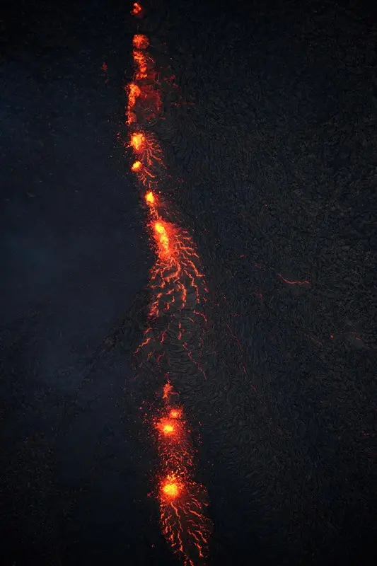 L'esplosione del vulcano Kilauea