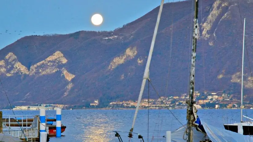 Spettacolo. Una bella immagine scattata a Iseo // FOTO NEG/PUTELLI