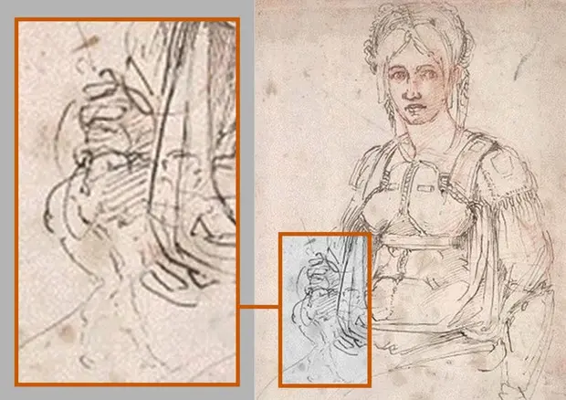 Scoperto autoritratto di Michelangelo in un disegno  Foto Ansa  © www.giornaledibrescia.it