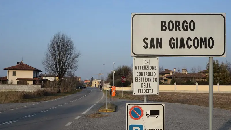 L'ingresso a Borgo San Giacomo