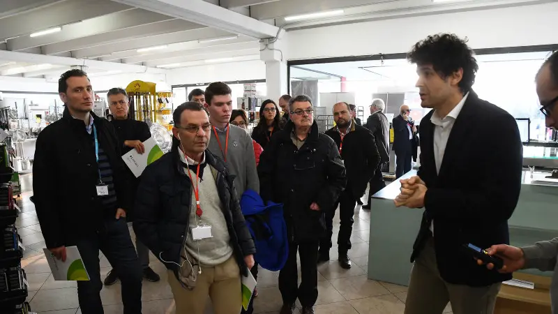 La visita in Arte Bianca per il ciclo di incontri di Industria 4.0 del GdB