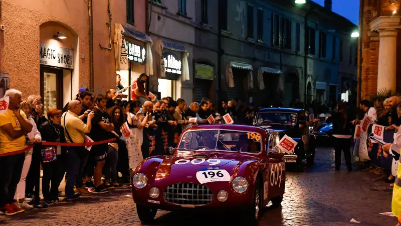 Il passaggio della Mille Miglia a Comacchio