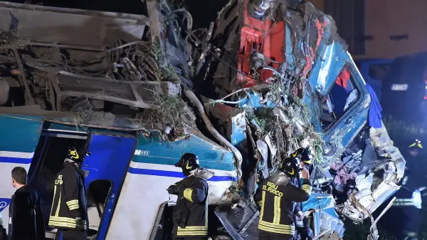 Grave incidente sui binari