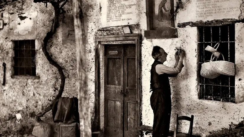 Angelo Canossi alla Ca' delle bàchere  © www.giornaledibrescia.it