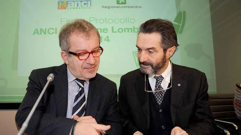 Roberto Maroni e Attilio Fontana