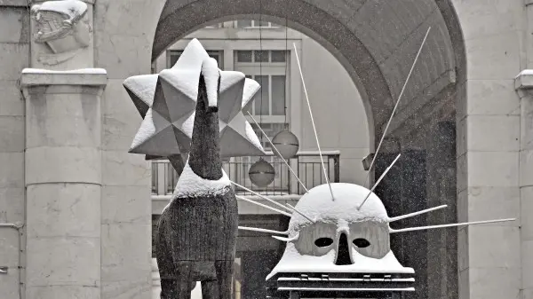 Neve e ghiaccio in città