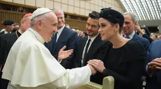 Katy Perry e Orlando Bloom dal Papa