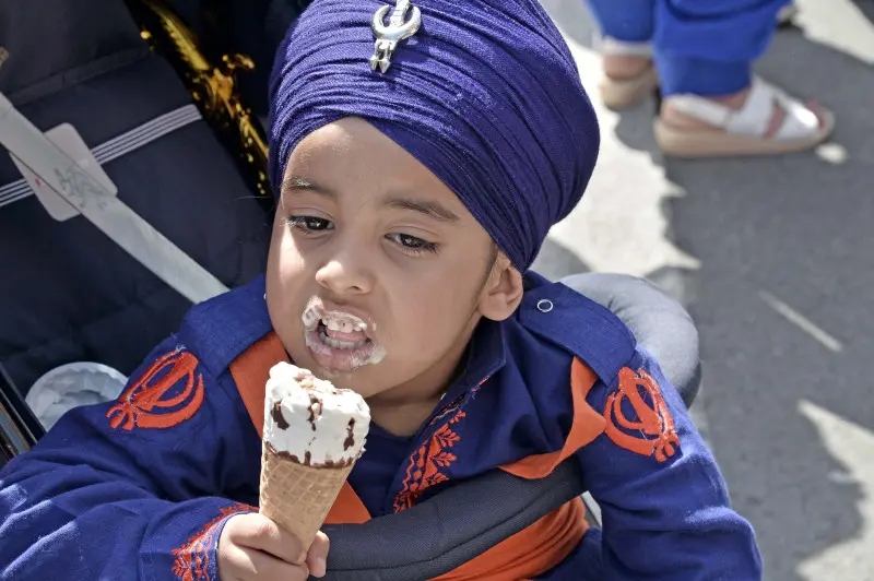 Il corteo dei sikh in città /2