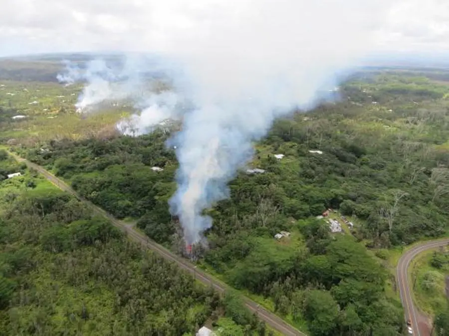 L'eruzione del vulcano Kilauea