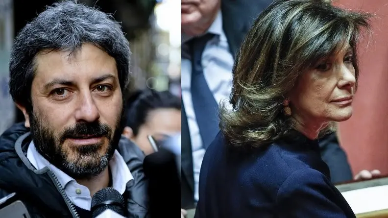 Roberto Fico e Maria Elisabetta Alberti Casellati - Foto Ansa