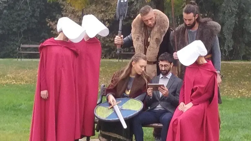 Ciak, si gira. I protagonisti dello spot girato nel Parco Nocivelli