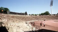 Lo stadio Heysel dopo la tragedia - Archivio