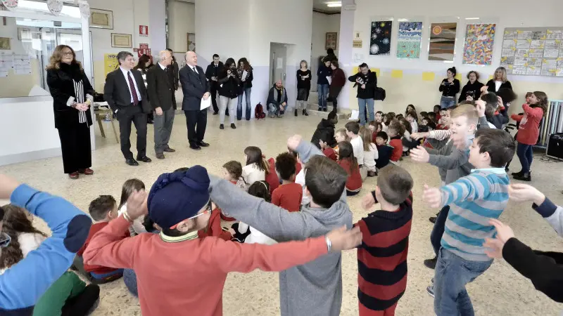 La visita alla scuola Giovanni XXIII