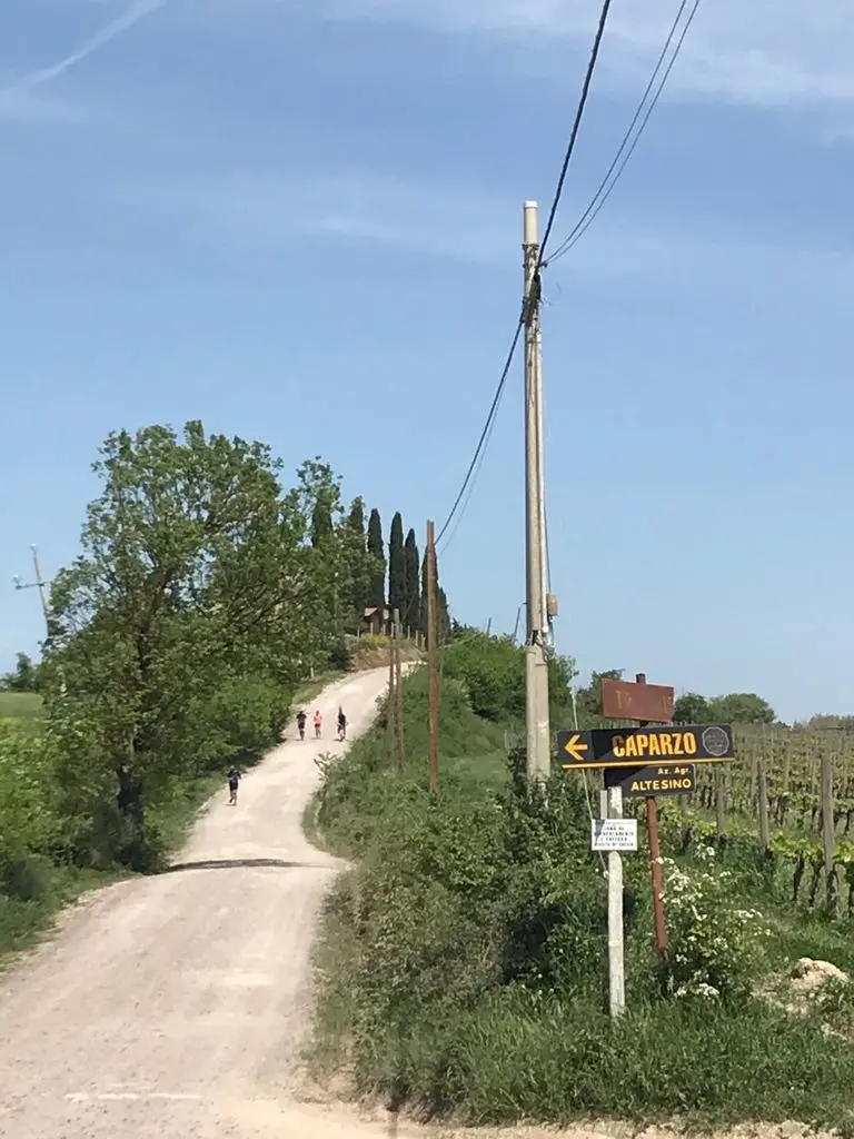 La sesta tappa della Rwr, da Siena a Castiglione d'Orcia