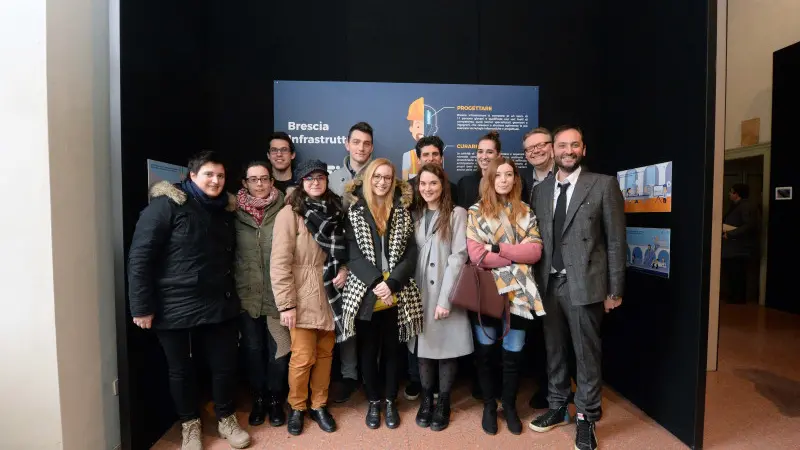 L'inaugurazione della mostra al Mo.ca