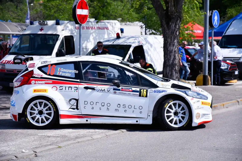 Il parco assistenza del Rally 1000 Miglia