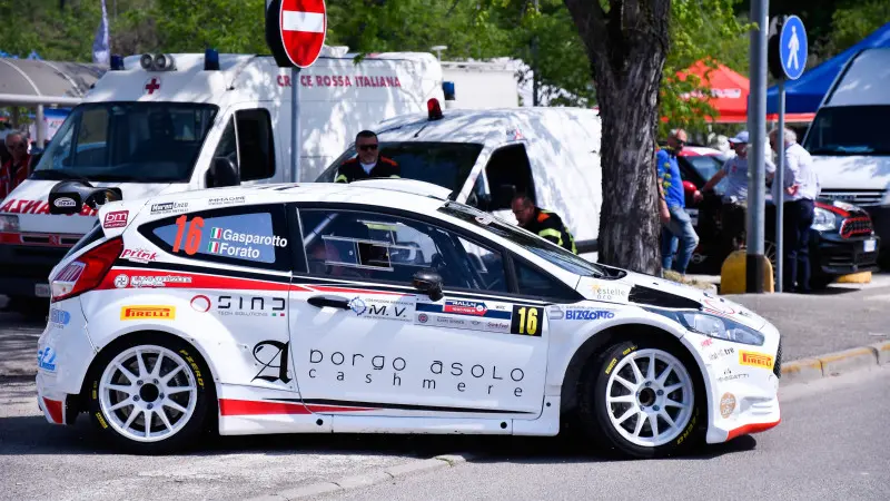 Il parco assistenza del Rally 1000 Miglia