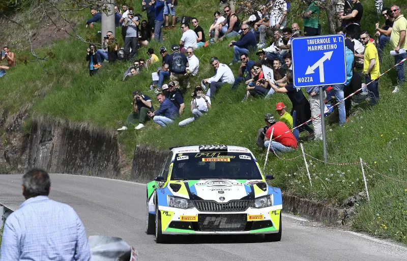 Rally 1000 Miglia, la prova speciale delle Pertiche