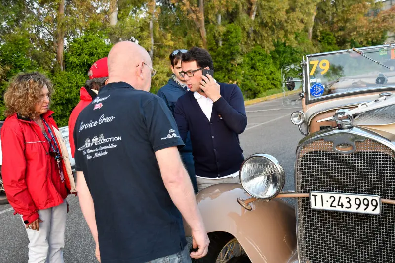 La Mille Miglia riparte da Roma