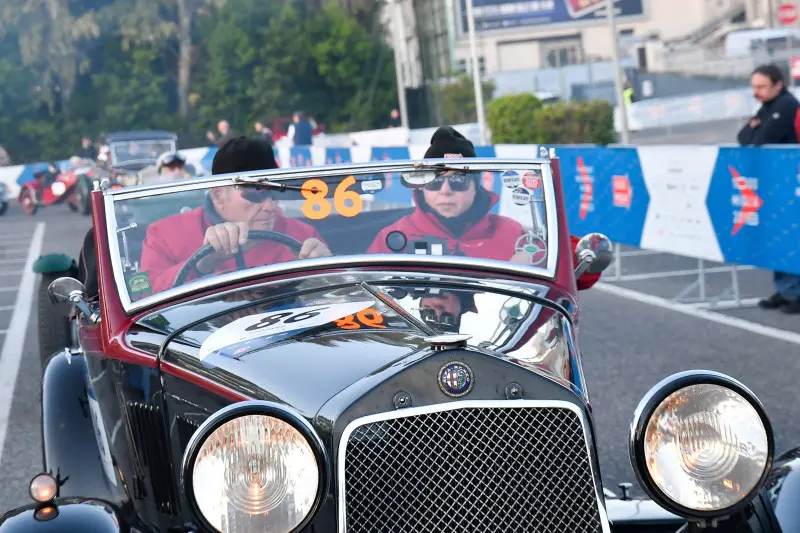 La Mille Miglia riparte da Roma