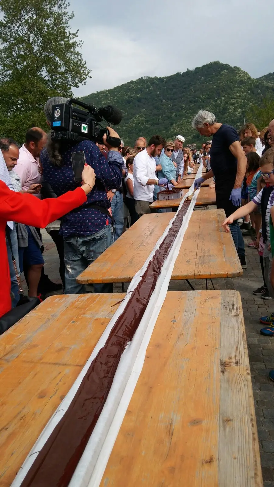 La tavoletta di cioccolato da record