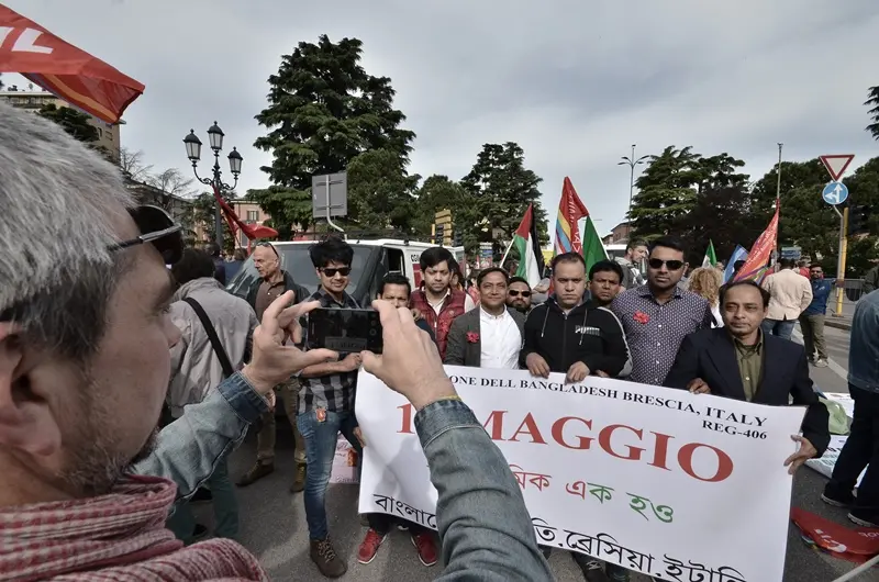 Primo Maggio in piazza Loggia