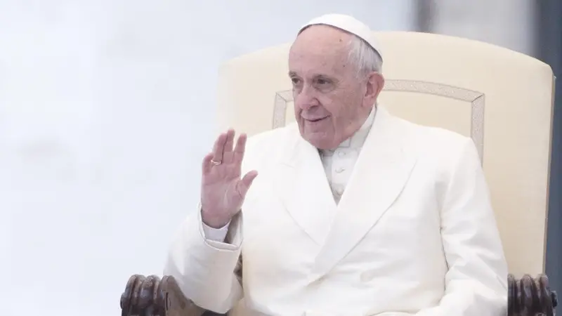 Papa Francesco - Foto Ansa/Maurizio Brambatti