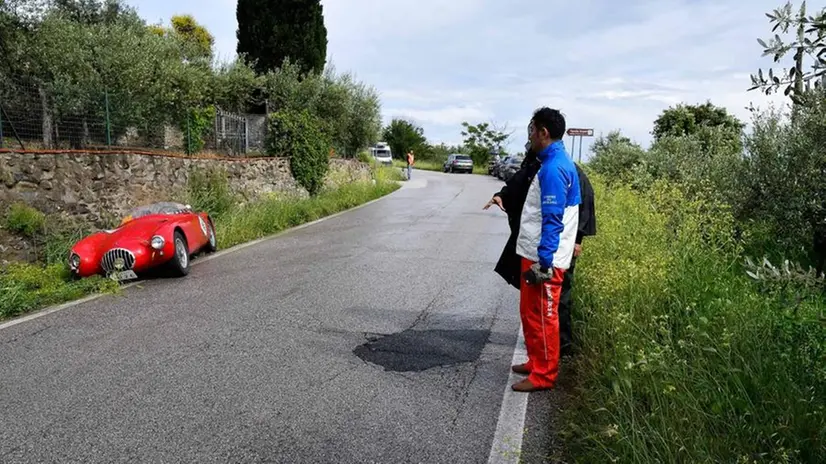 Incidente a Cortona per l'equipaggio 283