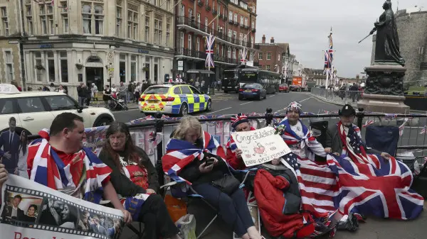 Tutto è pronto per il matrimonio di Harry e Meghan