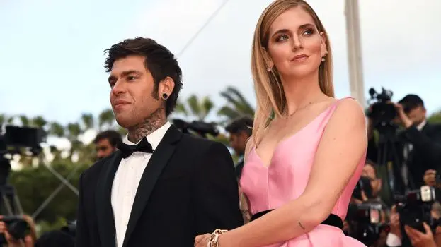 Ferragni e Fedez a Cannes -