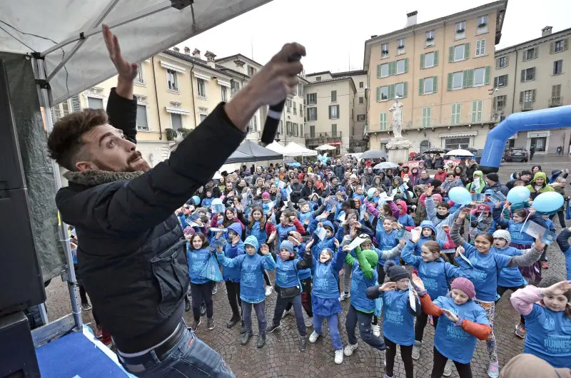 I piccoli di corsa per la Tomorrow Runners