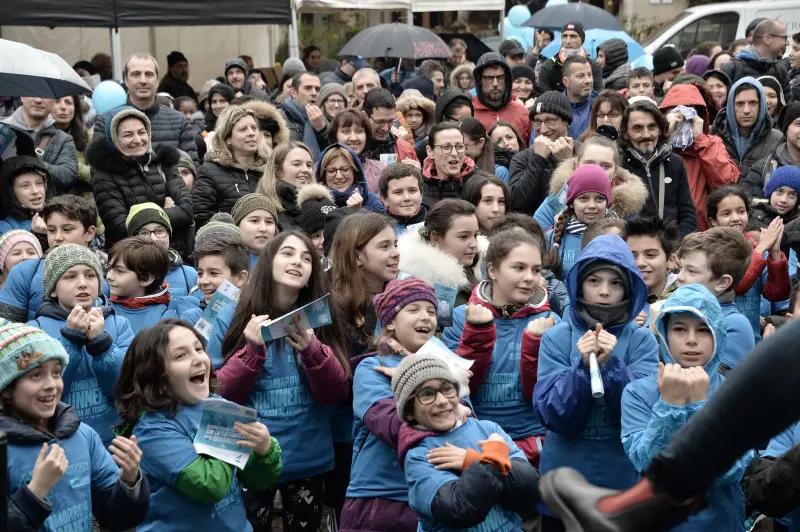 I piccoli di corsa per la Tomorrow Runners