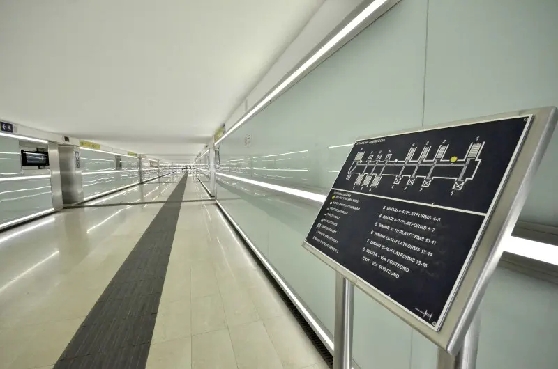 Tunnel stazione Fs-metro, l'inaugurazione