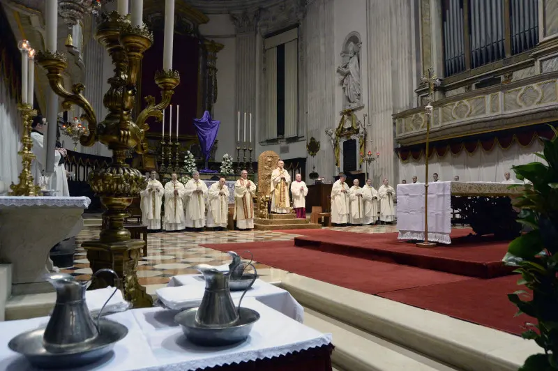 Cattedrale, Messa in Coena Domini e  lavanda dei piedi