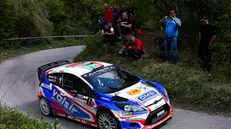 Rally 1000 Miglia, dopo Passo Fobia e Moerna, Albertini ancora in testa