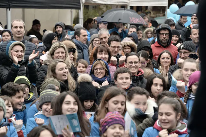 I piccoli di corsa per la Tomorrow Runners