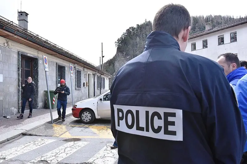 Agenti della Polizia francese a Bardonecchia