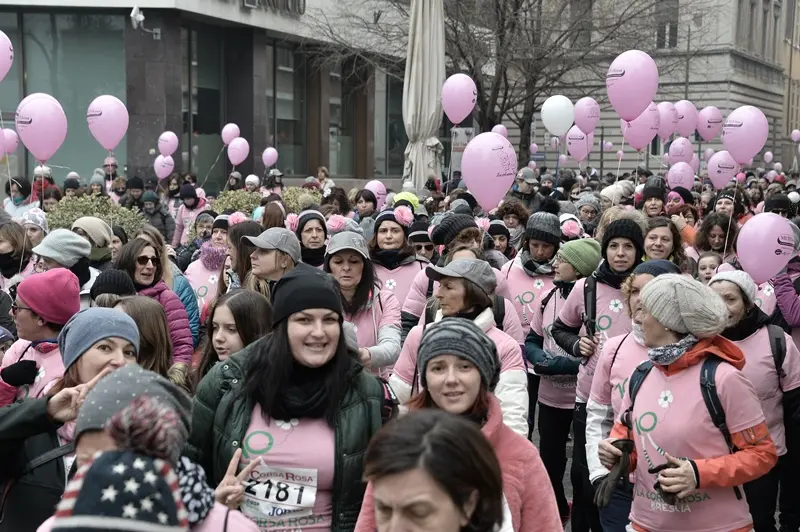 Corsa rosa per 7500 persone