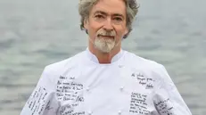 Lo chef Vittorio Fusari a Iseo  (Sbardolini)