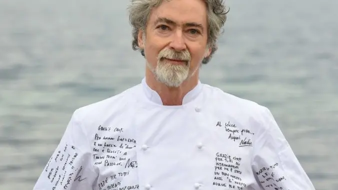 Lo chef Vittorio Fusari a Iseo  (Sbardolini)