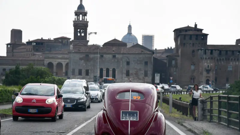 Il passaggio della Mille Miglia a Mantova