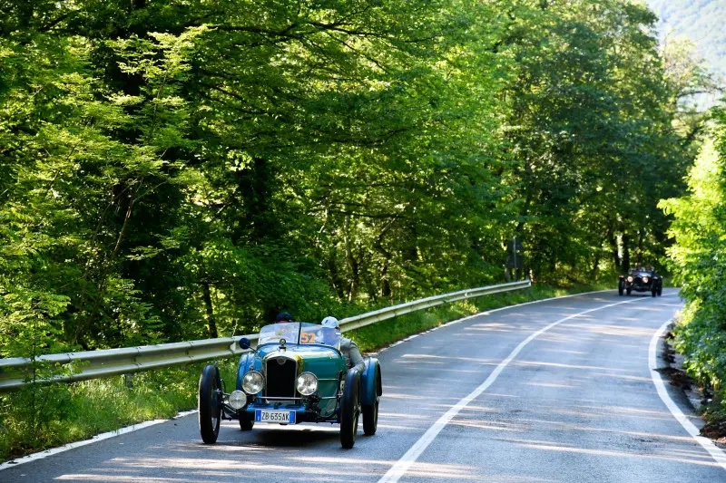 La Mille Miglia sul lago di Vico